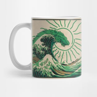 GREEN WAVE Mug